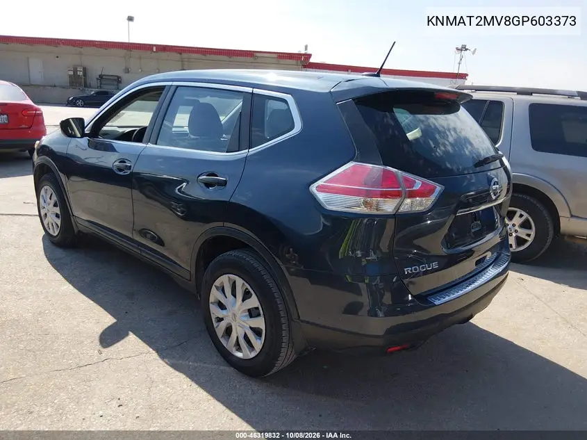 2016 NISSAN ROGUE VIN KNMAT2MV8GP603373 — фото 3