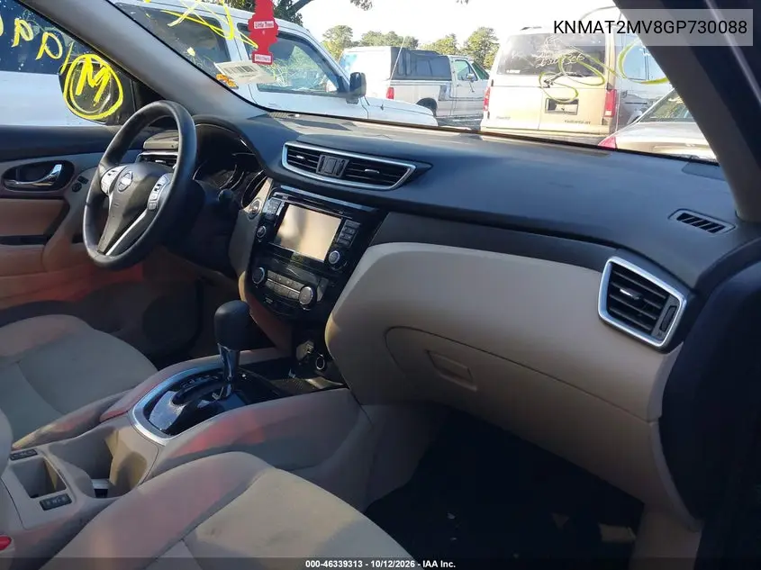 2016 NISSAN ROGUE VIN KNMAT2MV8GP730088 — фото 5