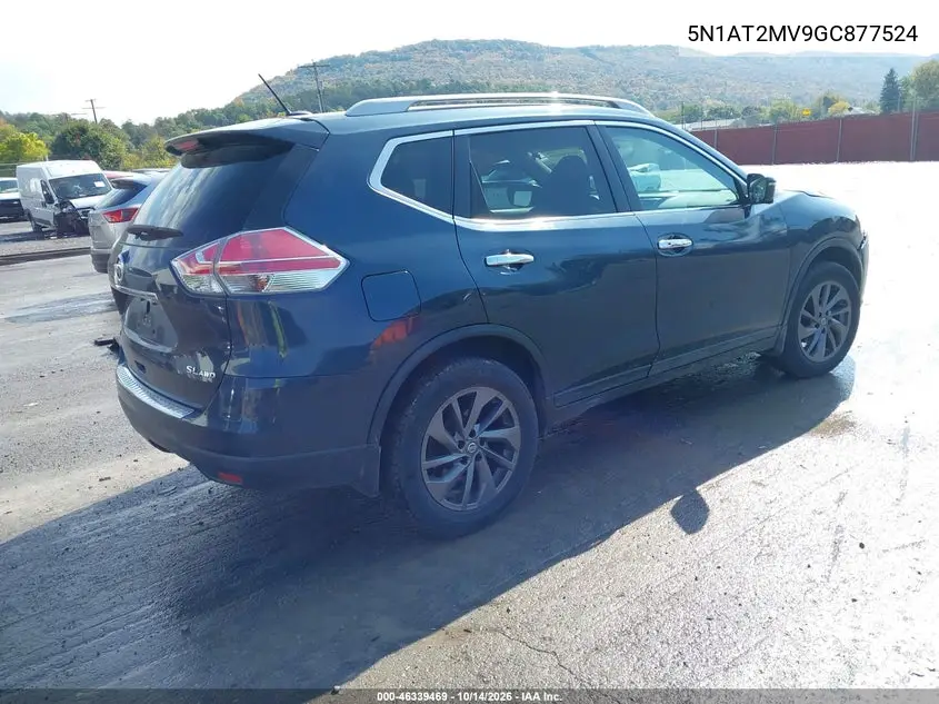 2016 NISSAN ROGUE VIN 5N1AT2MV9GC877524 — фото 4