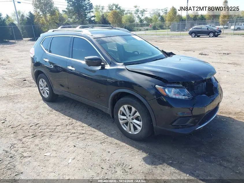 NISSAN ROGUE 2016, VIN JN8AT2MT8GW019225