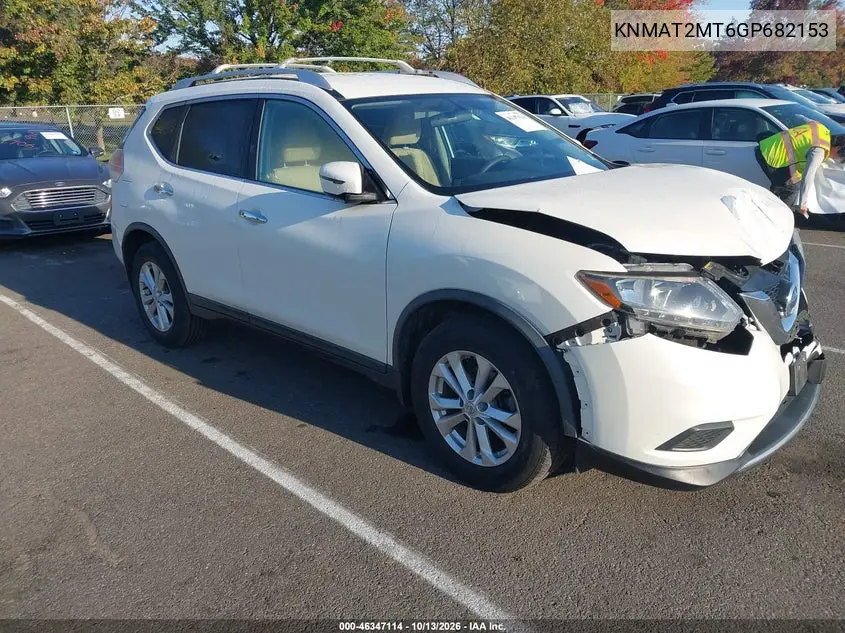 NISSAN ROGUE 2016, VIN KNMAT2MT6GP682153