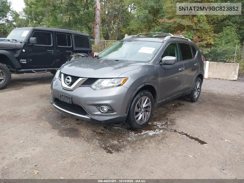 2016 NISSAN ROGUE VIN 5N1AT2MV9GC823852 — фото 2