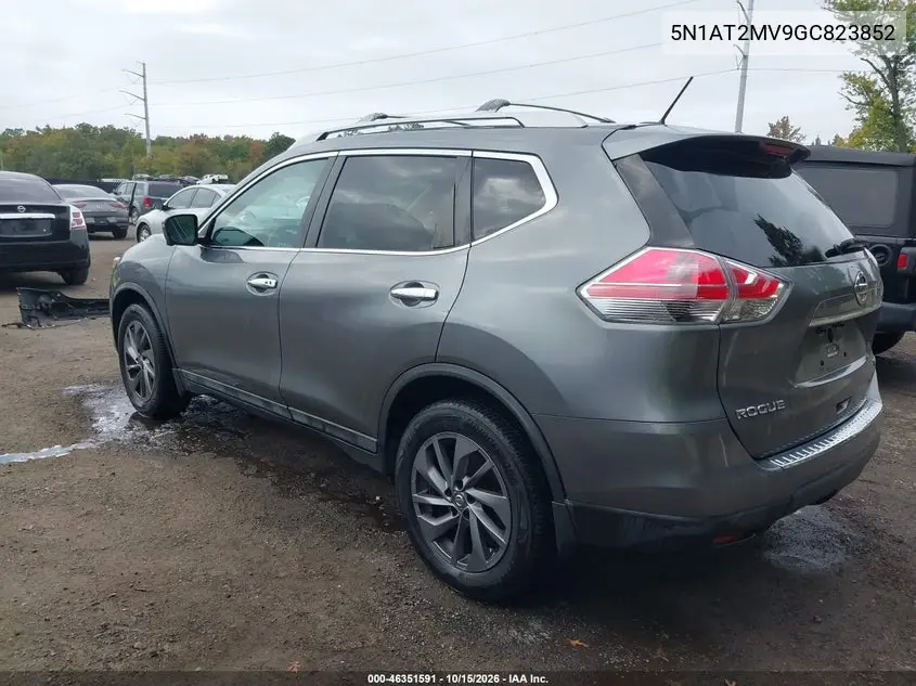 2016 NISSAN ROGUE VIN 5N1AT2MV9GC823852 — фото 3