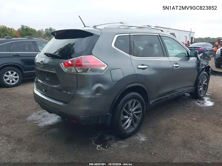 2016 NISSAN ROGUE VIN 5N1AT2MV9GC823852 — фото 4