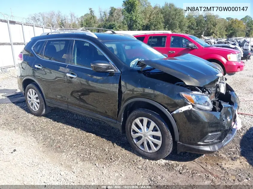 NISSAN ROGUE 2016, VIN JN8AT2MT7GW000147