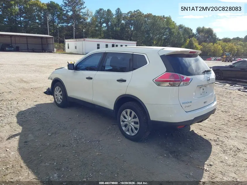 2016 NISSAN ROGUE VIN 5N1AT2MV2GC828083 — фото 3