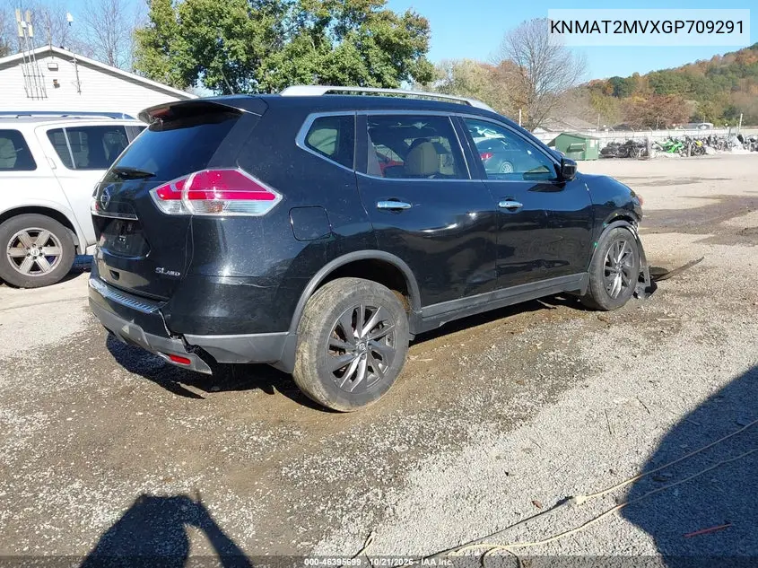 2016 NISSAN ROGUE VIN KNMAT2MVXGP709291 — фото 4