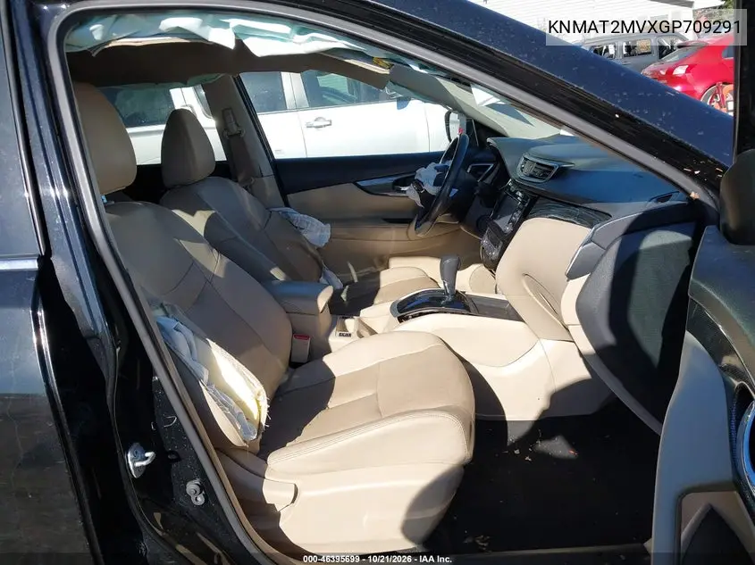 2016 NISSAN ROGUE VIN KNMAT2MVXGP709291 — фото 5