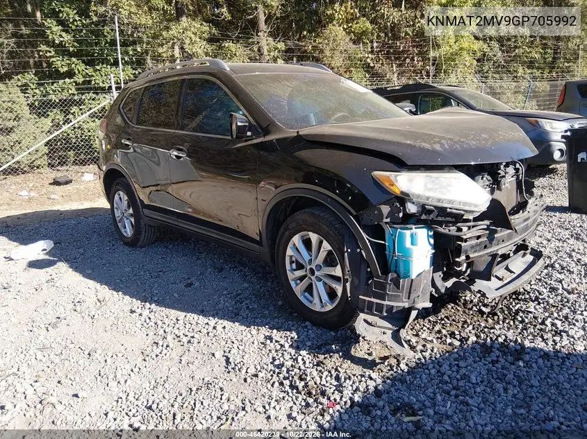 NISSAN ROGUE 2016, VIN KNMAT2MV9GP705992