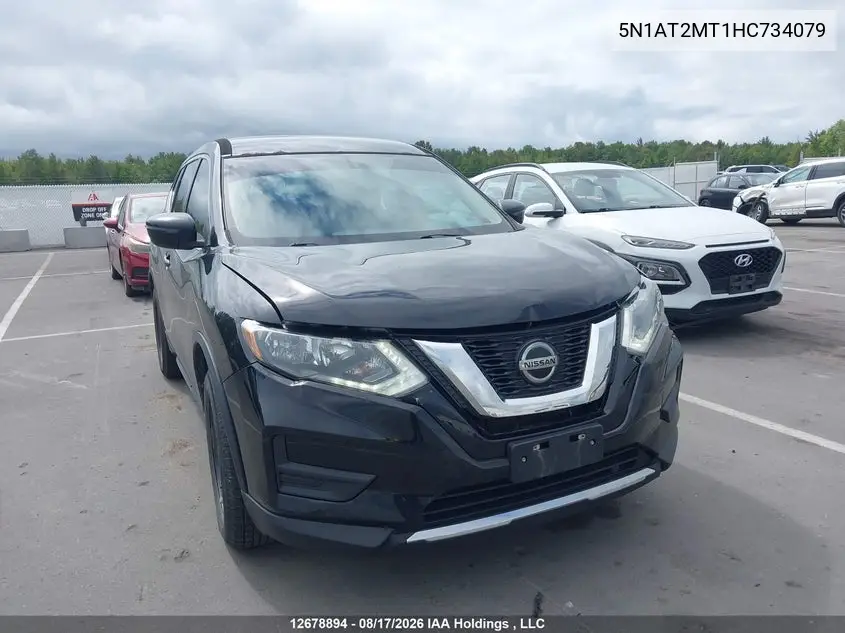 2017 NISSAN ROGUE VIN 5N1AT2MT1HC734079 — фото 6