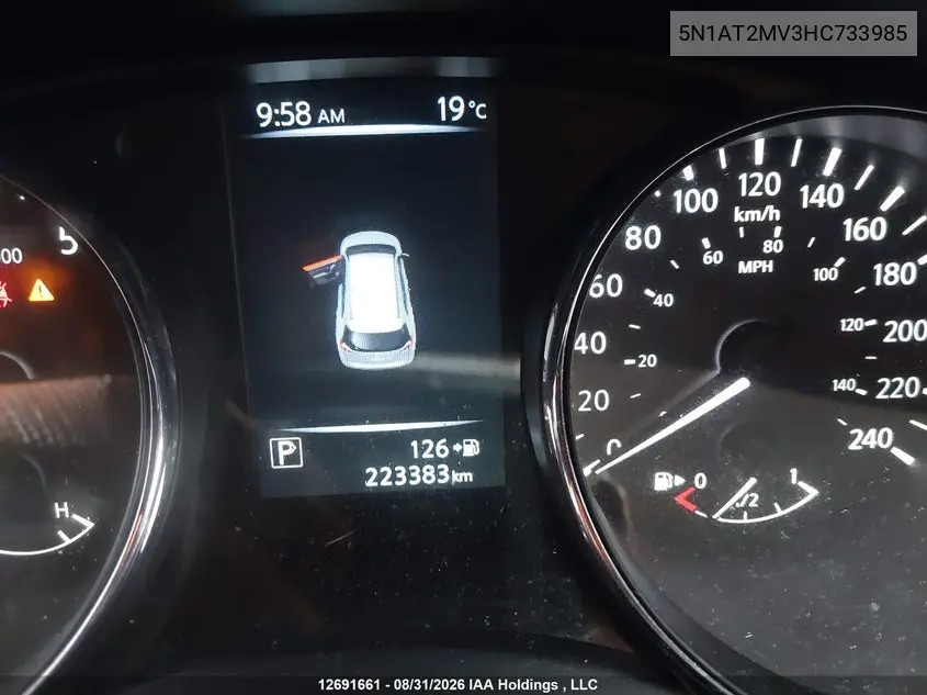 2017 NISSAN ROGUE VIN 5N1AT2MV3HC733985 — фото 15