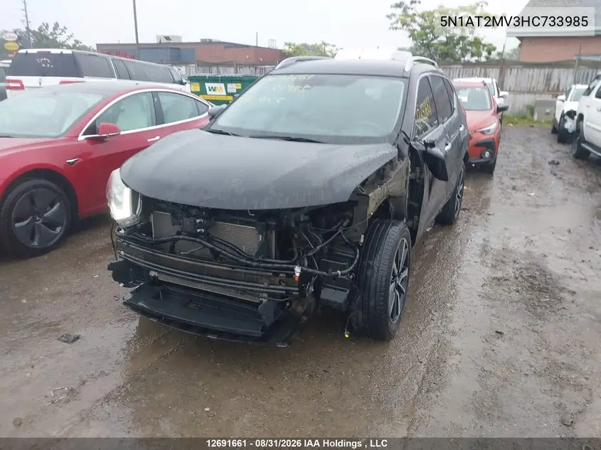 2017 NISSAN ROGUE VIN 5N1AT2MV3HC733985 — фото 6