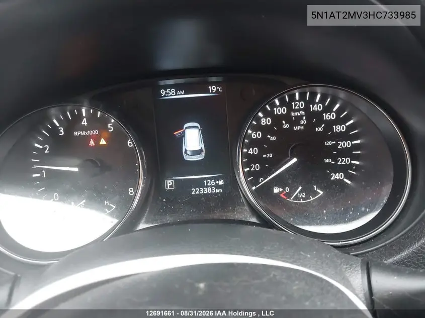2017 NISSAN ROGUE VIN 5N1AT2MV3HC733985 — фото 7