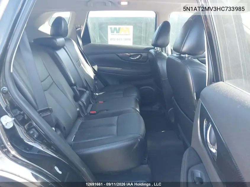 2017 NISSAN ROGUE VIN 5N1AT2MV3HC733985 — фото 8