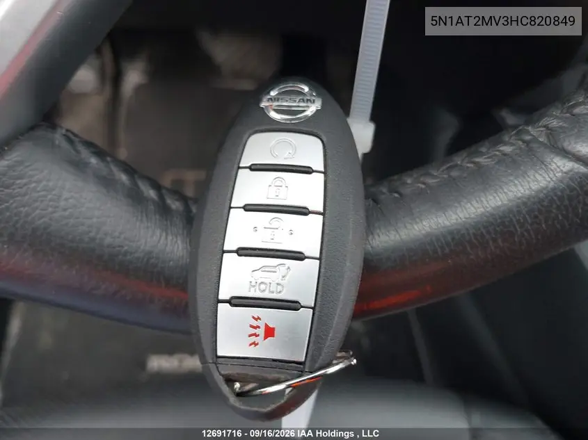 2017 NISSAN ROGUE VIN 5N1AT2MV3HC820849 — фото 11