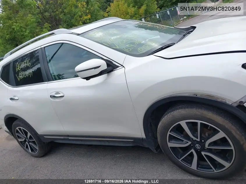 2017 NISSAN ROGUE VIN 5N1AT2MV3HC820849 — фото 13