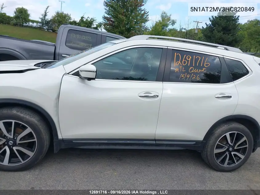 2017 NISSAN ROGUE VIN 5N1AT2MV3HC820849 — фото 14