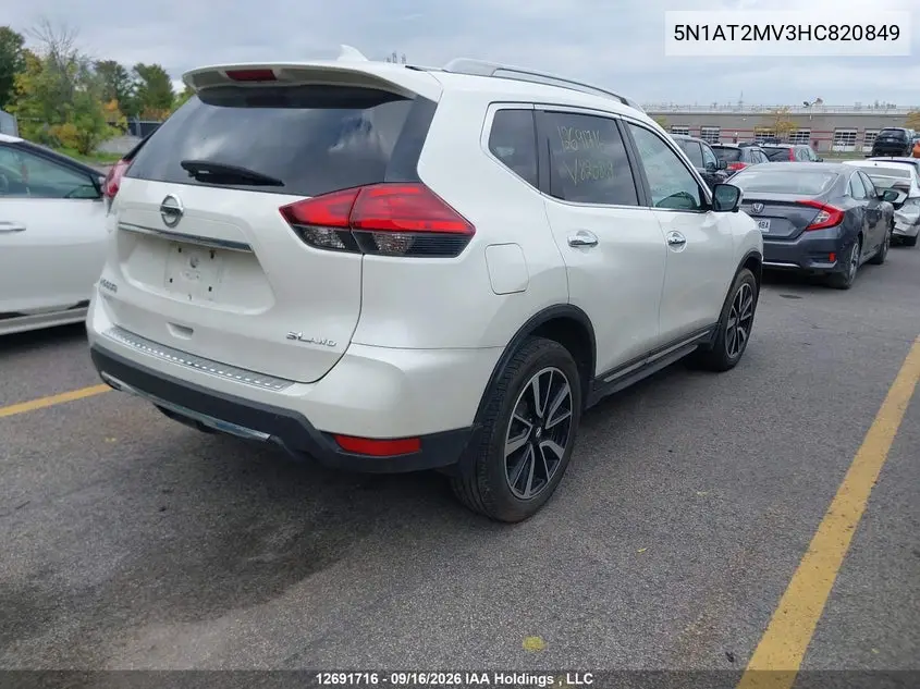 2017 NISSAN ROGUE VIN 5N1AT2MV3HC820849 — фото 4