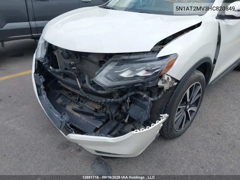 2017 NISSAN ROGUE VIN 5N1AT2MV3HC820849 — фото 6
