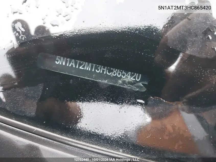 2017 NISSAN ROGUE VIN 5N1AT2MT3HC865420 — фото 18