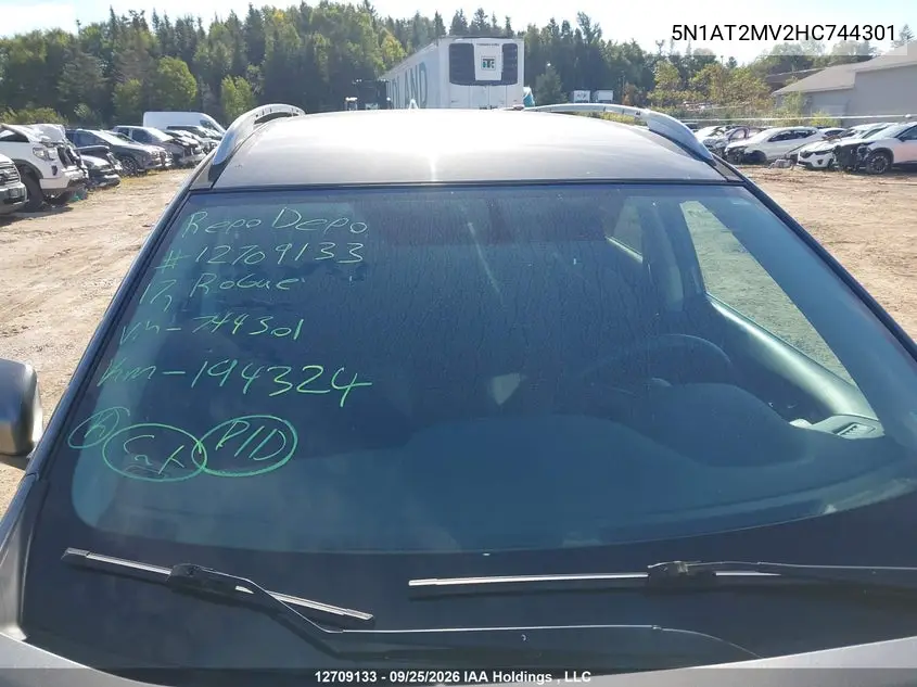 2017 NISSAN ROGUE VIN 5N1AT2MV2HC744301 — фото 16