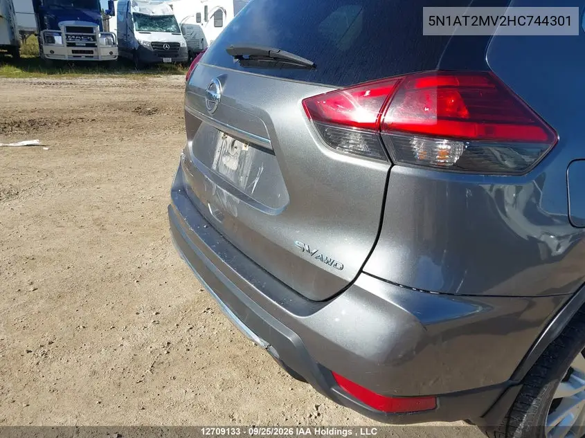 2017 NISSAN ROGUE VIN 5N1AT2MV2HC744301 — фото 6