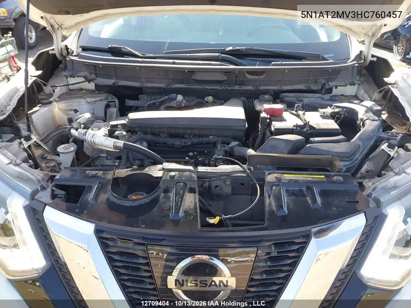 2017 NISSAN ROGUE VIN 5N1AT2MV3HC760457 — фото 10