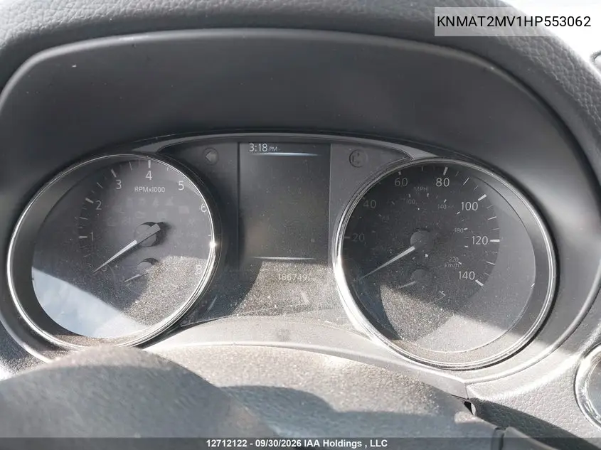 2017 NISSAN ROGUE VIN KNMAT2MV1HP553062 — фото 7