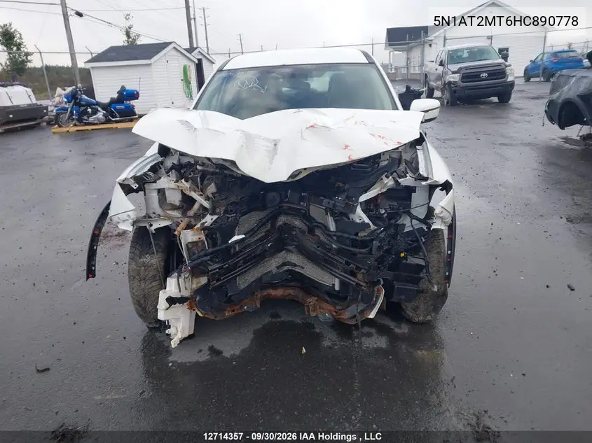2017 NISSAN ROGUE VIN 5N1AT2MT6HC890778 — фото 13