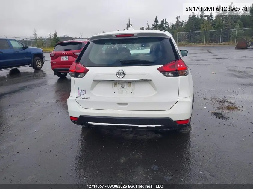 2017 NISSAN ROGUE VIN 5N1AT2MT6HC890778 — фото 17
