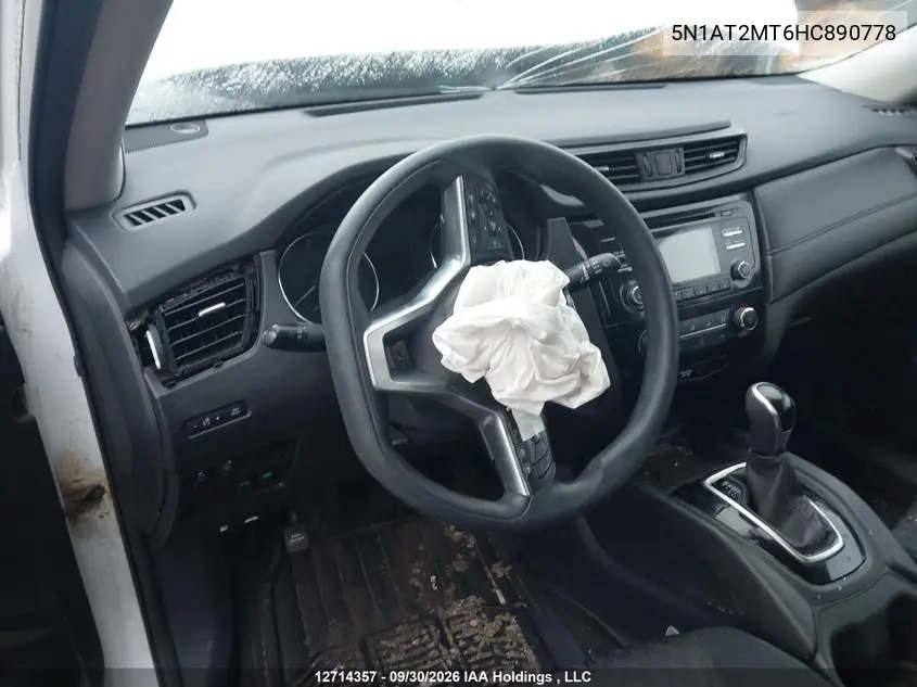 2017 NISSAN ROGUE VIN 5N1AT2MT6HC890778 — фото 22
