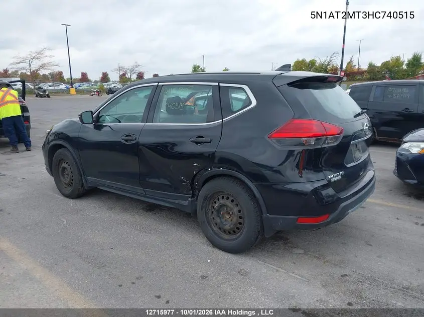 2017 NISSAN ROGUE VIN 5N1AT2MT3HC740515 — фото 14