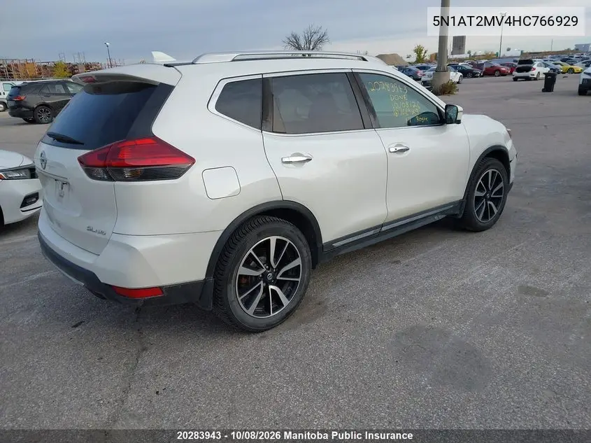 2017 NISSAN ROGUE VIN 5N1AT2MV4HC766929 — фото 4