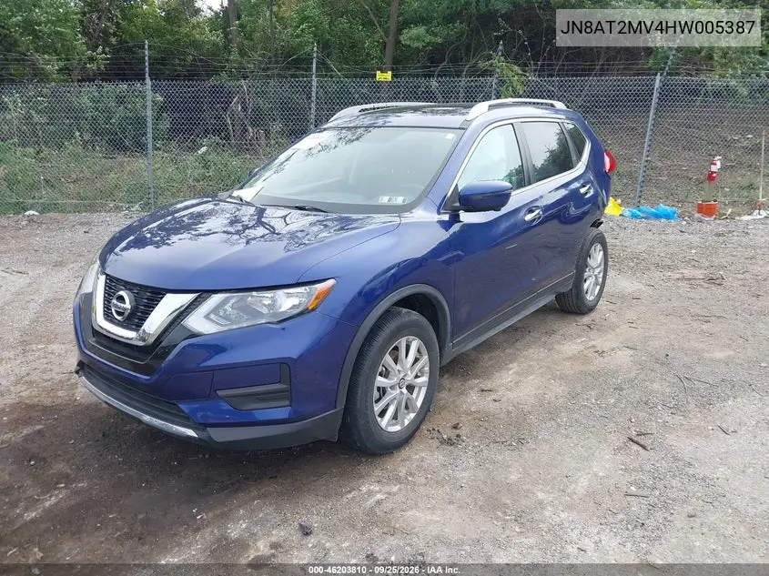 2017 NISSAN ROGUE VIN JN8AT2MV4HW005387 — фото 2