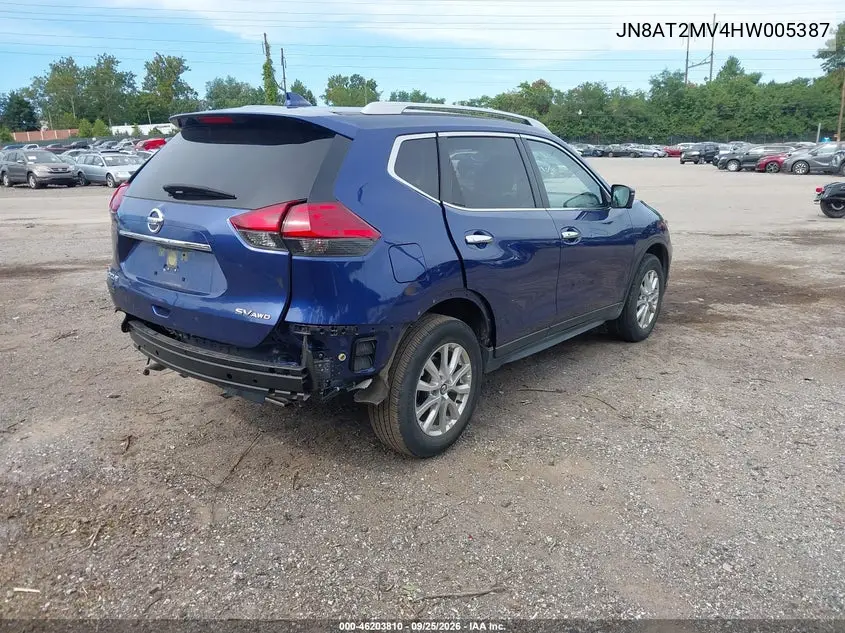 2017 NISSAN ROGUE VIN JN8AT2MV4HW005387 — фото 4