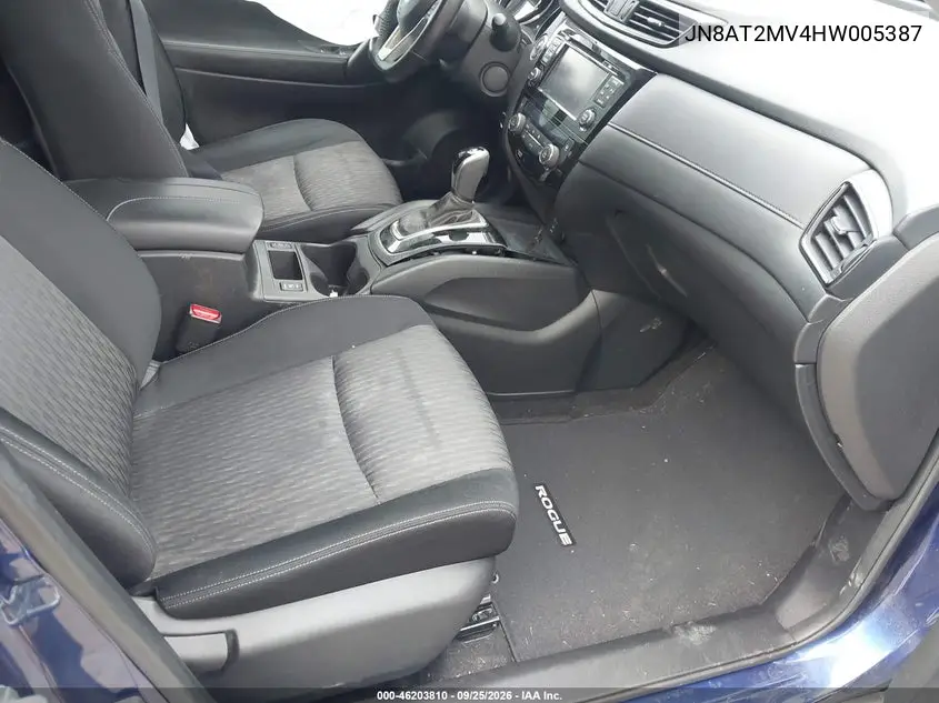 2017 NISSAN ROGUE VIN JN8AT2MV4HW005387 — фото 5