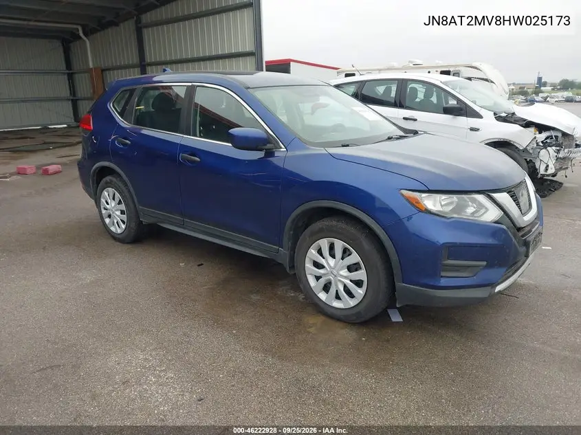 NISSAN ROGUE 2017, VIN JN8AT2MV8HW025173