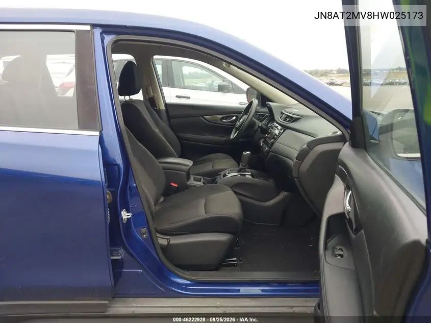 2017 NISSAN ROGUE VIN JN8AT2MV8HW025173 — фото 5