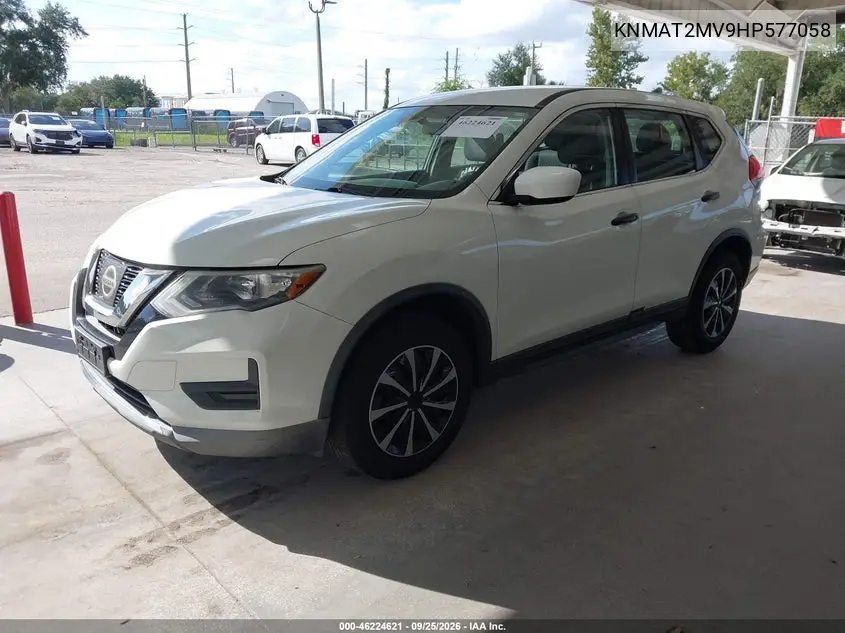 2017 NISSAN ROGUE VIN KNMAT2MV9HP577058 — фото 2