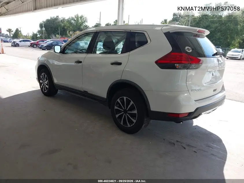 2017 NISSAN ROGUE VIN KNMAT2MV9HP577058 — фото 3