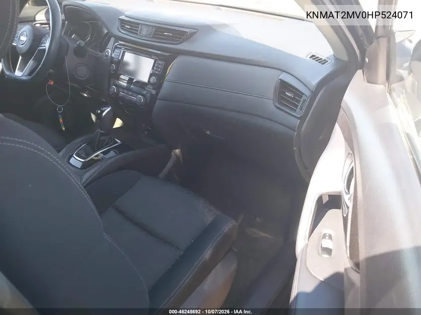 2017 NISSAN ROGUE VIN KNMAT2MV0HP524071 — фото 5