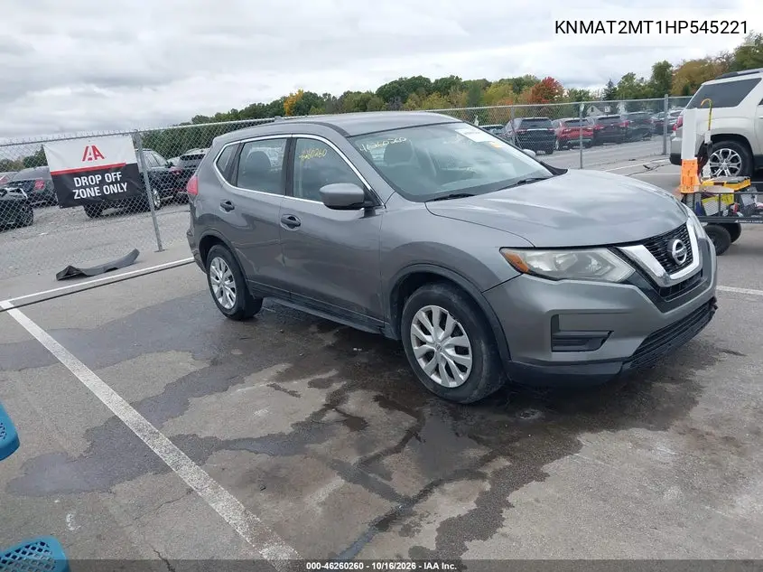 NISSAN ROGUE 2017, VIN KNMAT2MT1HP545221