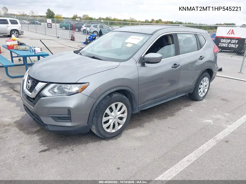 2017 NISSAN ROGUE VIN KNMAT2MT1HP545221 — фото 2