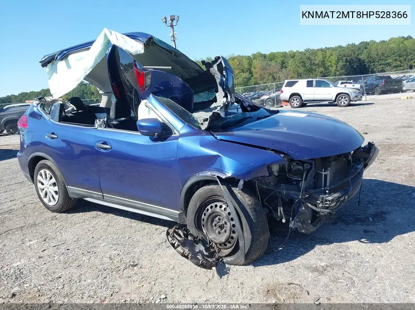 NISSAN ROGUE 2017, VIN KNMAT2MT8HP528366