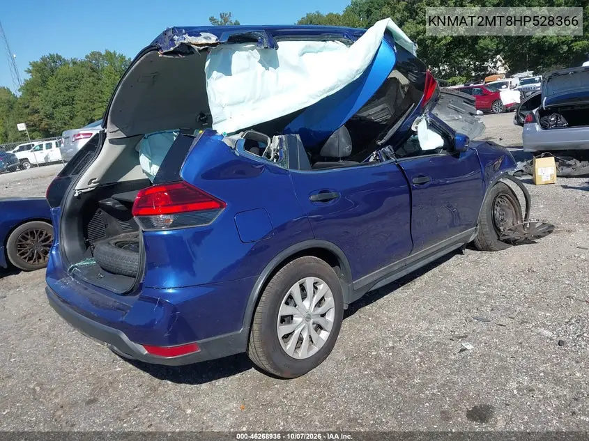 2017 NISSAN ROGUE VIN KNMAT2MT8HP528366 — фото 4