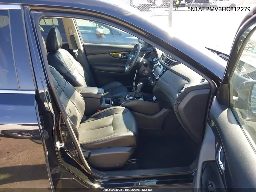 2017 NISSAN ROGUE VIN 5N1AT2MV3HC812279 — фото 5
