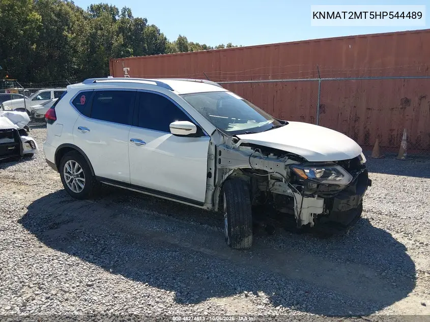NISSAN ROGUE 2017, VIN KNMAT2MT5HP544489
