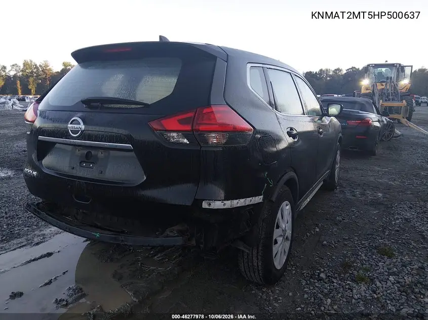 2017 NISSAN ROGUE VIN KNMAT2MT5HP500637 — фото 4