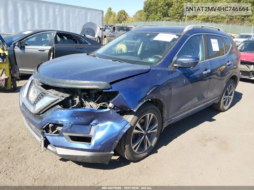 2017 NISSAN ROGUE VIN 5N1AT2MV4HC746664 — фото 2