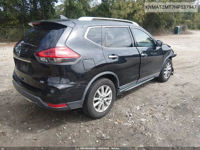 2017 NISSAN ROGUE VIN KNMAT2MT7HP537947 — фото 4